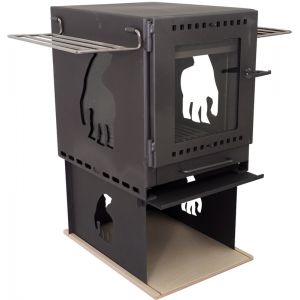 Nordisk Torden Wood Burner Set One Size Black