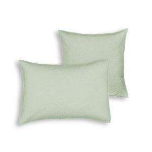 Housse d'oreiller percale coton, Tropical Noir Couleur Noir Taille M