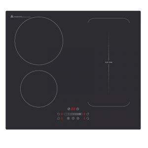 Amsta AMTI641F - Plaque induction - 7400W - 4 zones - 1 zone flex - Booster - Minuteur - Touches sensitives
