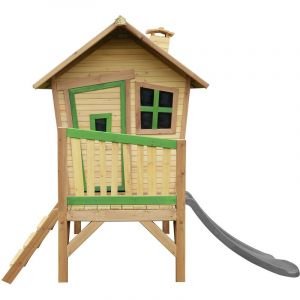 Axi Robin Playhouse Brown/Green - Grey slide