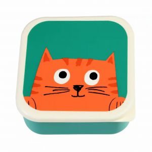 Boîtes à goûter Rex London Chester The Cat (x3)