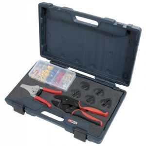 KS Tools Coffret de cosses et pinces à sertir 115.1400