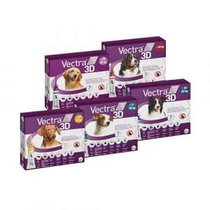Ceva Salute Animale - Ceva Salute Animale Vectra 3d 4-10 Kg Verde 3 Pipette