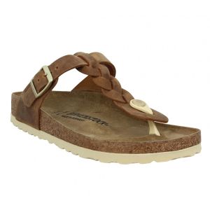 Birkenstock Gizeh Braided, cognac, 39 EU Schmal