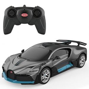 Turbo Challenge - Bugatti Divo - RC Prestige - Gris - 095602 - Radiocommandée - Échelle 1/24 - Piles Non Incluses - Plastique - À partir de 6 Ans Multicolore