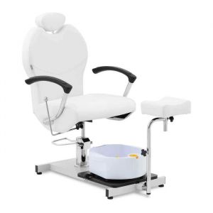 Physa - Fauteuil pédicure Fauteuil esthétique avec repose-jambes et bain de pieds