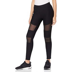 Urban classics Leggings Côtelés Pour Femmes XL noir