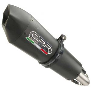 Gpr Exhaust Systems Gp Evo 4 V-strom Dl 1000 17-19 Euro 4 Glisser Au Silencieux V-strom Dl 1000 17-19 Euro 4 Homologué One Size Matt Black / Matt Black