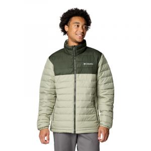 Columbia Powder Lite II Jacket - Doudoune homme Safari / Greenscape S