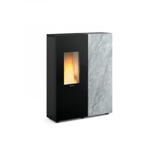 Poêle à granulés étanche 10kW canalisé à sortie concentrique - Sharon Plus CX Petra LA NORDICA EXTRAFLAME