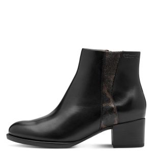 Tamaris Bottines femme &agrave; talon zipp&eacute;