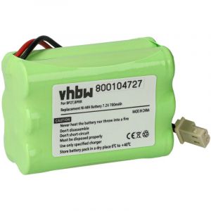 Vhbw Batterie remplacement pour Dogtra BP2T, bprr pour collier de dressage de chien (700mAh, 7,2V, NiMH)