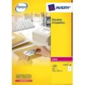 Avery-Zweckform L7166-100 - Boîte de 600 étiquettes adresses laser (9,31 x 9,91 cm)