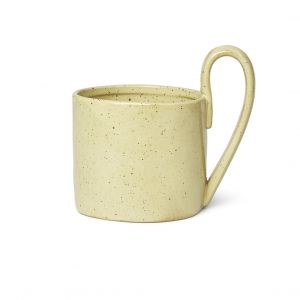 Image de Ferm Living Tasse Flow 36 cl Tacheté jaune