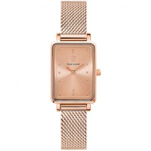 Pierre Lannier Montre Femme ARIANE 057H958 - Bracelet Acier Doré rose