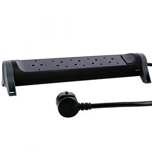 Legrand Multiprise Avec Interrupteur 5x Schuko 1,5m Noir/Gris