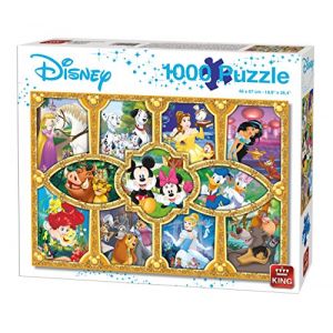 King Puzzle 1000 pièces : Moments magiques Disney