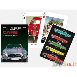 Piatnik Jeu de 55 cartes - Thème Classic Cars