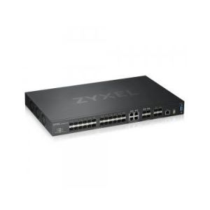 Zyxel XGS4600-32F - Commutateur C3 Géré 24 x Gigabit SFP + 4 x SFP Gigabit combiné + 4 x 10 Gigabit SFP+