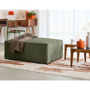 Topaze - pouf - en tissu - Vert
