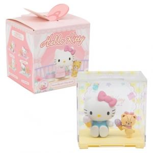 Gptoys Hello Kitty, 1 Figurine 4,5cm et Accessoires dans Une Boite Transparente, Série Sweetheart Playmate, Modèle aléatoire, pour Les Enfants à partir de 3 Ans, HKT38