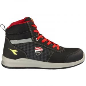 Diadora Chaussure de s&eacute;curit&eacute; haute Speedy Race Mid S3S - T.45 - Noir/Fungus - 701.181704-C2541 T.45
