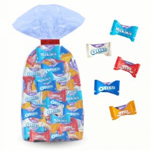 MILKA Favourites | Sachet de 60 Bonbons au Chocolat - 540g | Milkinis, Oreo, MMMax Cheesecake et Toffee & Nut | Pr&ecirc;t &agrave; Offrir