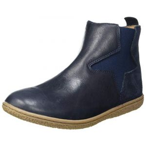 Kickers Vermillon, Bottine Garçon Fille, Marine Metallise, 24 EU