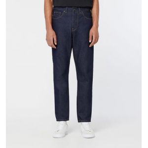 Carhartt Jean relaxed tapered Newel Maitland délavé coton organique Bleu Wip - Couleur Bleu - Taille M