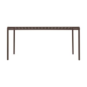 Ferm Living Table en fer chocolat 160x74cm Dapple