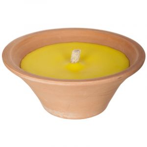 Image de Bougie parfumée "Vasque" 280g Citronnelle