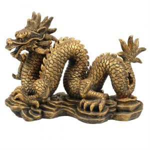 Aqua della Décoration d’aquarium zodiaque dragon Yokja Medium