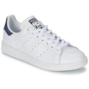 Adidas Stan Smith Homme, Blanc (Blabas/Azuosc 000), 54 2/3 EU