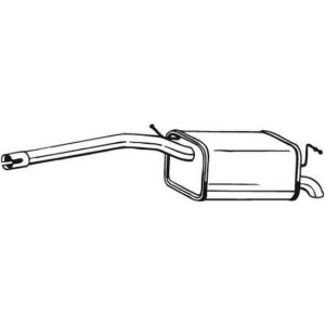 Bosal Silencieux Arrière 233-505