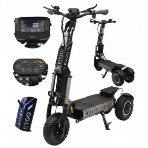 EV OOTD T30 3200W 60V 31.2AH 65HP/H 100HP +NFC Mâle/Femelle Facile à transporter Noir