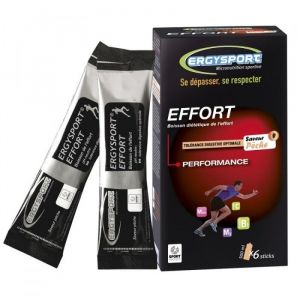 Laboratoire Nutergia Ergysport Effort Pêche 6 sticks x 30g