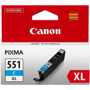 Canon 6444B001 - Cartouche d'Encre CLI-551 XL C - Cyan