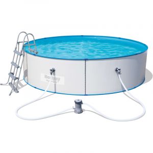 Bestway Kit piscine acier ronde HYDRIUM ? 360 x H 90 cm 56377
