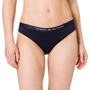 Tommy Hilfiger Bas de bikini à bande logo - Bleu marine