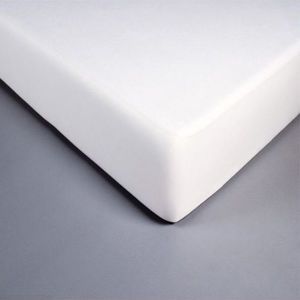 Image de Protège matelas anti acariens et impermeable Blanc 160x200cm - Blanc