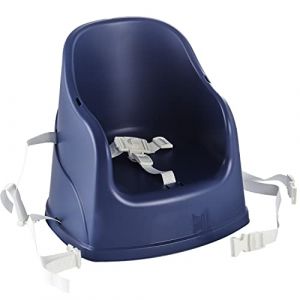 Thermobaby Rehausseur De Chaise TUDI - De 6 &agrave; 36 mois (ou jusqu'&agrave; 15 Kg) - Confortable - Compact - Bleu Ocean - Fabriqu&eacute; en France