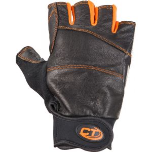 Climbing Technology Progrip Ferrata Mitaines, black XL Gants cuir