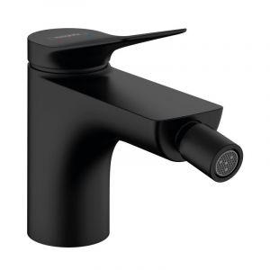 Image de Hansgrohe Mitigeur bidet VIVENIS avec tirette et vidage Noir mat Réf. 75200670