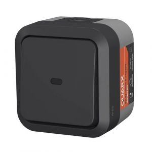 Quarx Interrupteur Va et vient à voyant - 250V~, 10AX