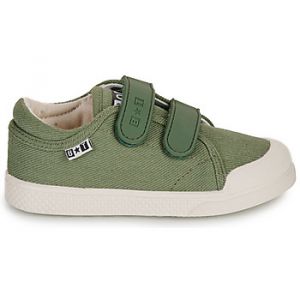 Bonton Baskets basses enfant IZY SCRATCH Kaki - Taille 24,25,26,27,28,29,30,31,32,33,34