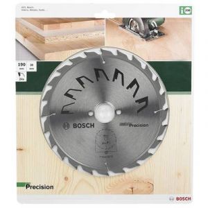 Image de Bosch Lame scie circulaire PRECISION - 190-30 x24dents