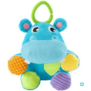 Fisher-Price Cacher ma peluche Hippo multicolore