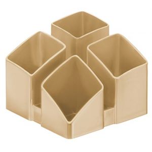 Image de Han Pot ... crayons SCALA, 4 compartiments, caramel 0,000000 Noir