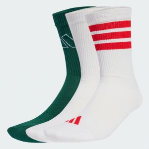 Adidas Chaussettes logo pack 3pp blanc