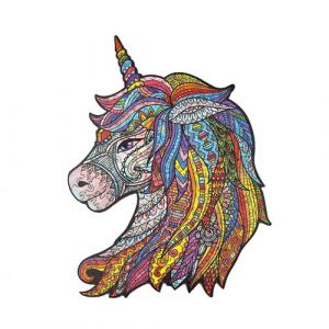 Puzzle en bois - La Licorne Féérique - Creatifwood